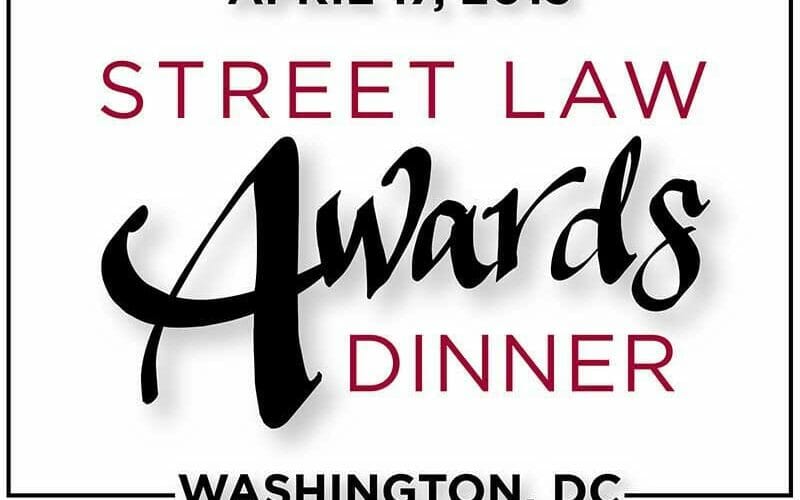 70 Sponsors Support Street Laws Work Through the Annual Awards Dinner