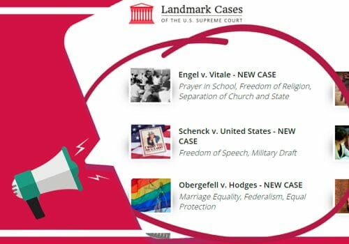LandmarkCases.org New Cases. Updated Content. Improved Site.