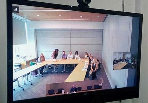 Videoconference Brings Law Students Together Across Borders