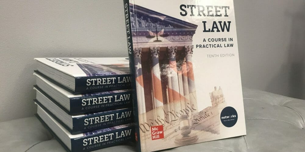 Volunteer Legal Experts Played Integral Role in the New Edition of the Street Law Textbook