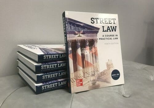 Volunteer Legal Experts Played Integral Role in the New Edition of the Street Law Textbook