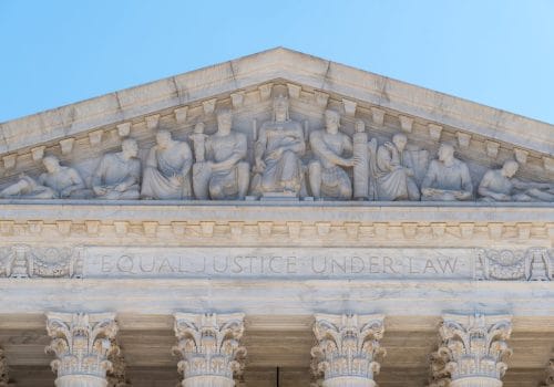 Equal justice under law